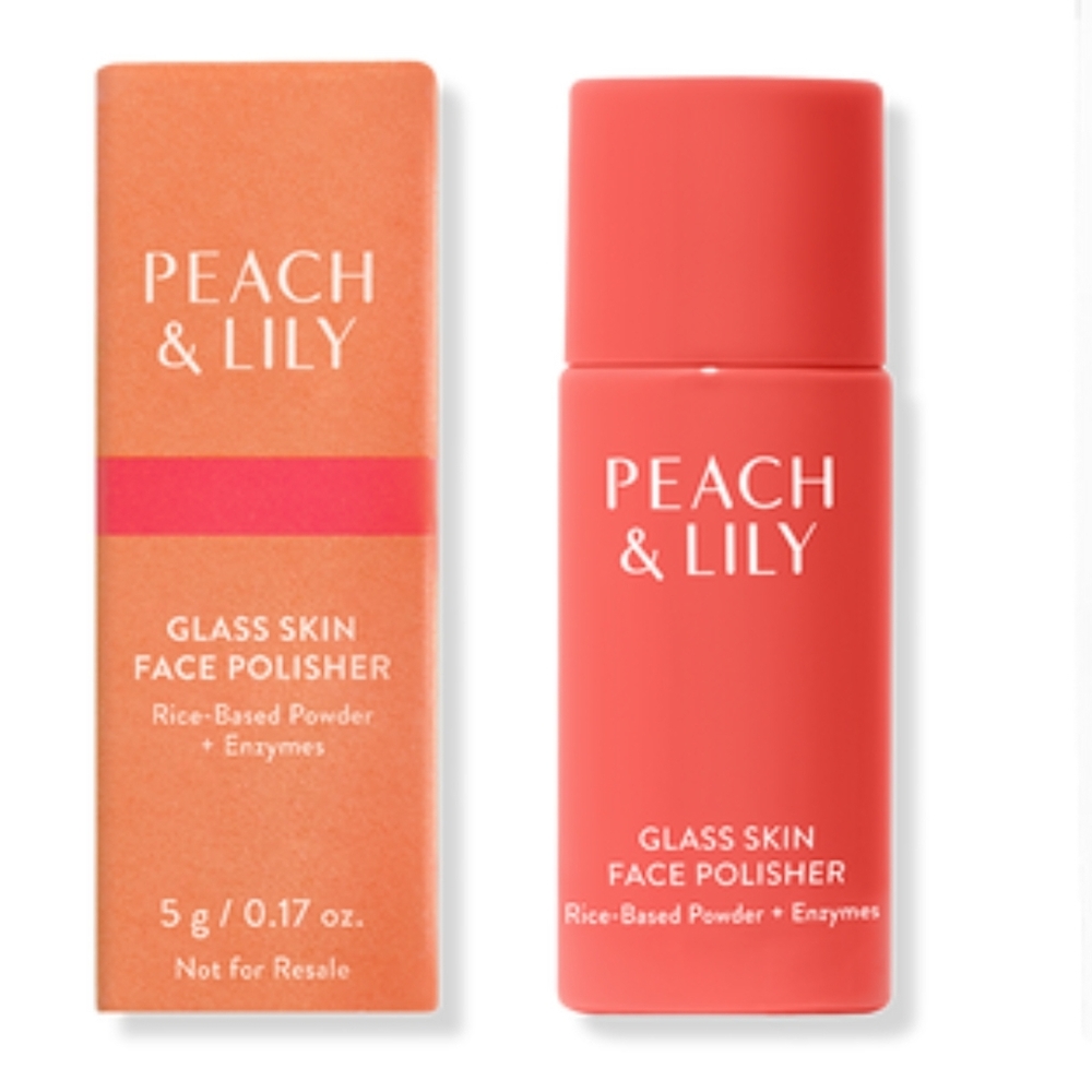 PEACH & LILY GLASS SKIN FACE POLISHER.